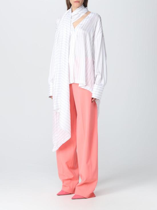  디 아티코 셔츠 231WCH08V054 020 White - THE ATTICO