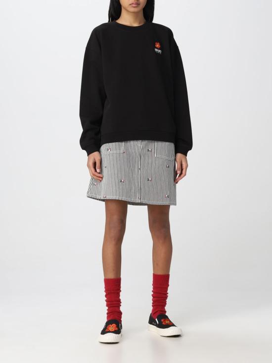  겐조 숏 스커트 FD52DJ2696J1 DM Denim - KENZO