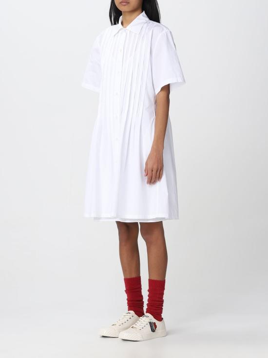  겐조 미디 원피스 FD52RO1145DE 02 Beige - KENZO