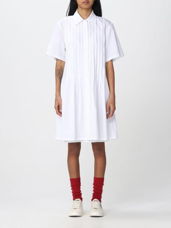  겐조 미디 원피스 FD52RO1145DE 02 Beige