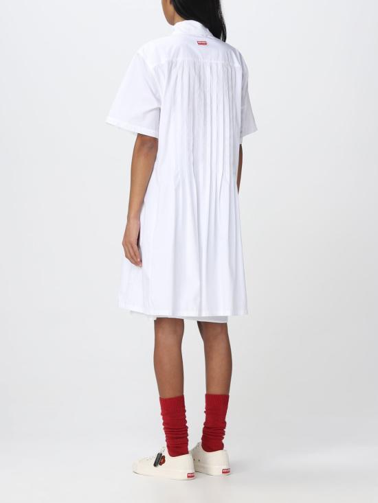  겐조 미디 원피스 FD52RO1145DE 02 Beige - KENZO