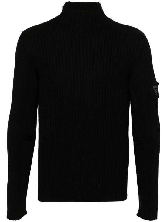 25SS 프라다 터틀넥 UMR620SOOO15O6 F0002 NERO