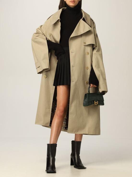  발렌시아가 트렌치 코트 663007 TKP06 9501 Beige - BALENCIAGA