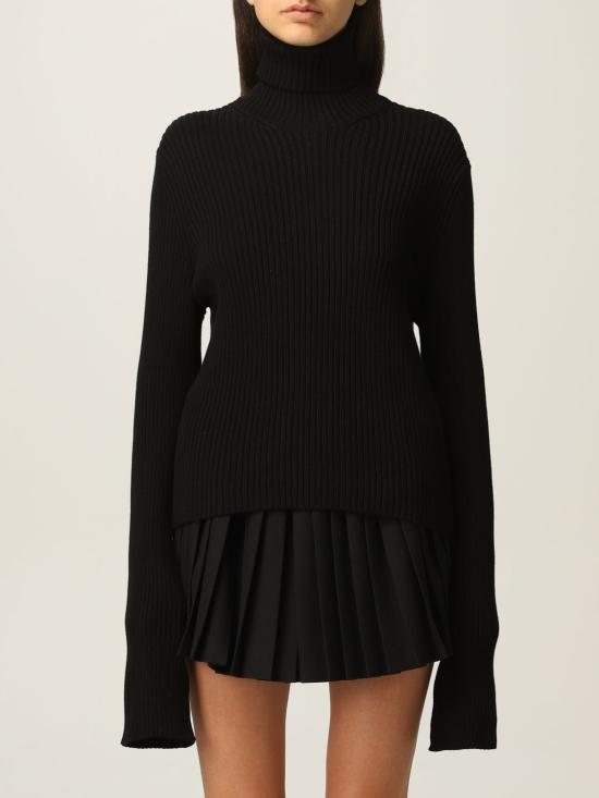  발렌시아가 터틀넥 662722 T3210 1070 Black