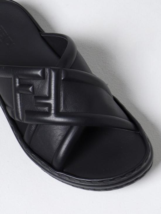  펜디 뮬/슬리퍼 7X1501AHI3 F0QA1 Black - FENDI