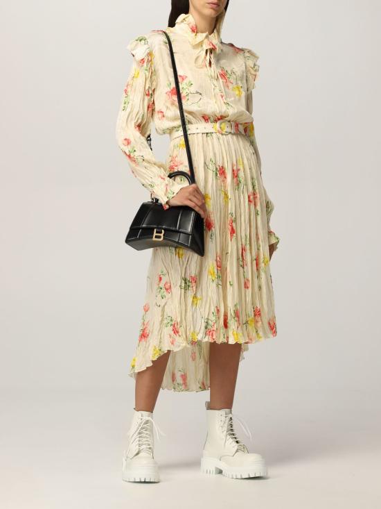  발렌시아가 롱 원피스 660121 TJL76 5630 Pink - BALENCIAGA