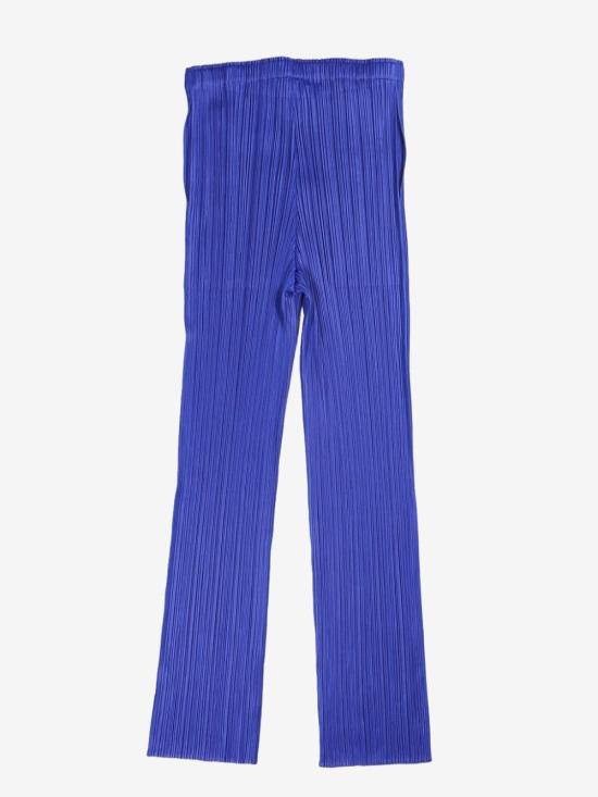 24FW 플리츠플리즈 스트레이트 팬츠 PP48JF114 72 BLUE - PLEATS PLEASE