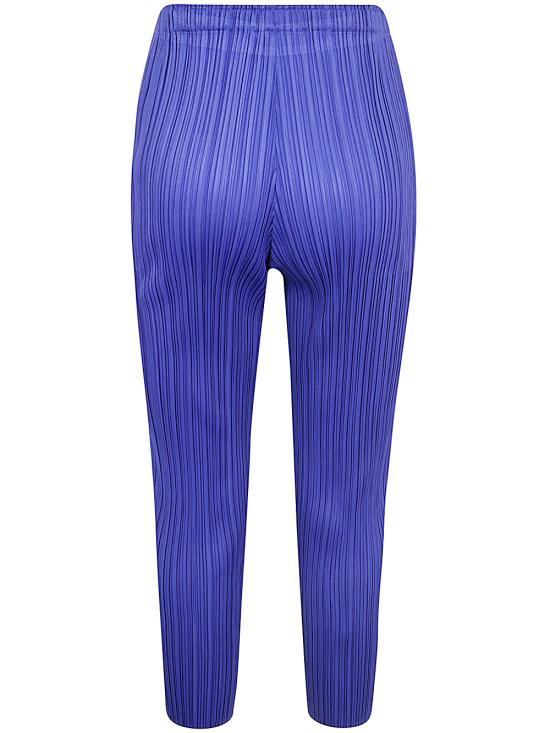 24FW 플리츠플리즈 스트레이트 팬츠 PP48JF114 72 BLUE - PLEATS PLEASE