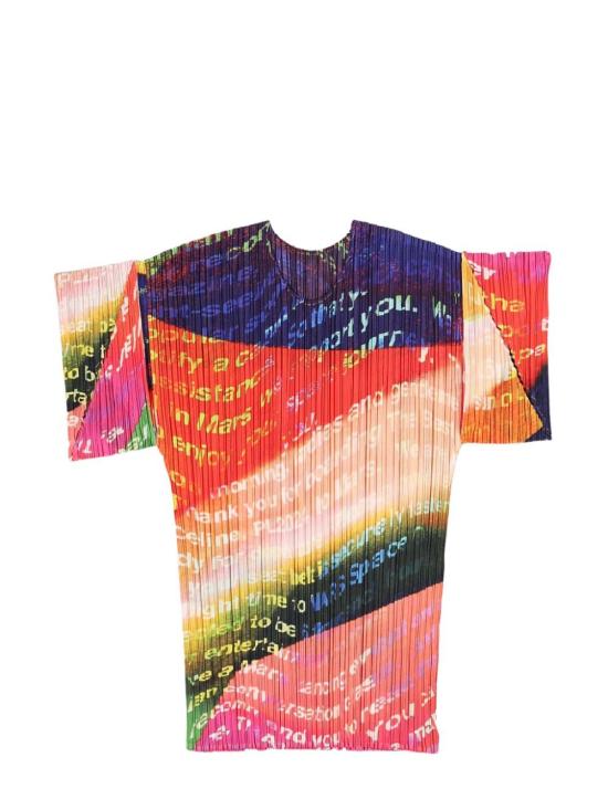 24FW 플리츠플리즈 블라우스 PP48JK672 94 SUNSET ORANGE