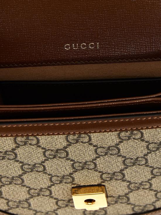 26FW 구찌 홀스빗 1955 미니 탑 핸들백 78138792TCG8563 Brown - GUCCI