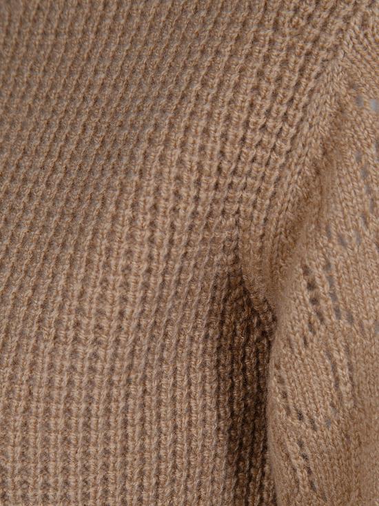 24FW 빅토리아 베컴 후드 티셔츠 1324KJU005590A 660 tobacco Marrone - VICTORIA BECKHAM