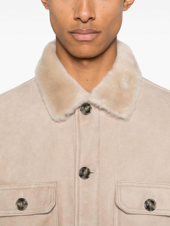 24FW 발바 자켓 CAMICIA 43700 0004 WHITE - BARBA