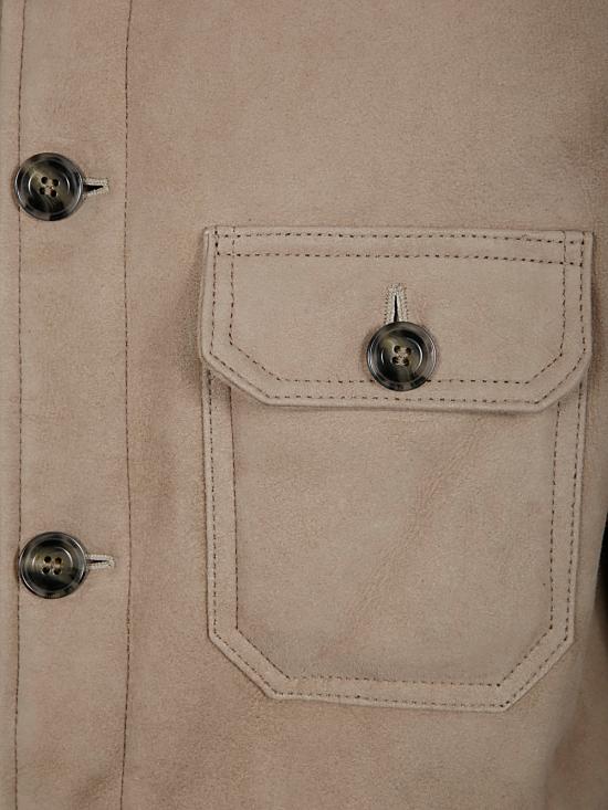 24FW 발바 자켓 CAMICIA 43700 0004 WHITE - BARBA