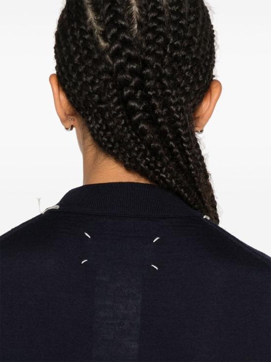 24FW 마르지엘라 스웨터 S51HL0016 M13057 511 NAVY - MAISON MARGIELA