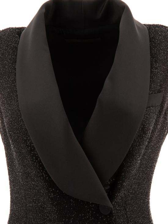 24FW 막스마라 숏 원피스 2421226094600EIFFEL001 Black - MAX MARA