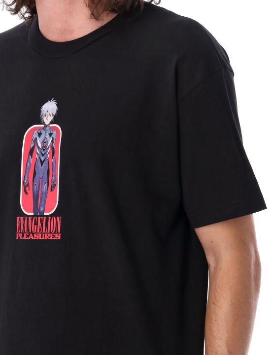 24FW 플레셔스 반팔 티셔츠 24AP24E013 BLACK - PLEASURES