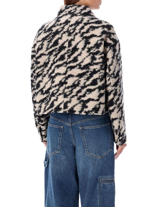 24FW 이자벨마랑에뚜왈 자켓 MA0291FAB3D02E BKBE BLACK BEIGE - ISABEL MARANT ETOILE