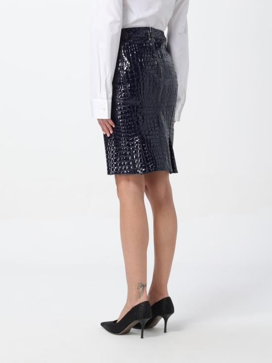 25FW 톰포드 미디 스커트 GCL871LEX306 HB784 Blue - TOMFORD