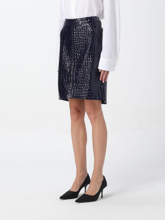 25FW 톰포드 미디 스커트 GCL871LEX306 HB784 Blue - TOMFORD