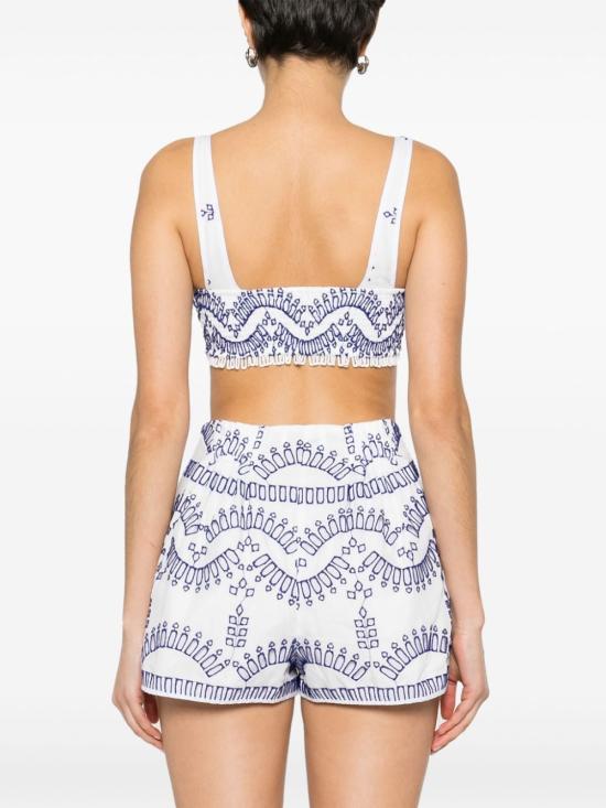  차로루이즈 민소매 티셔츠 243100 GUIKBLUE Blue - CHARORUIZ