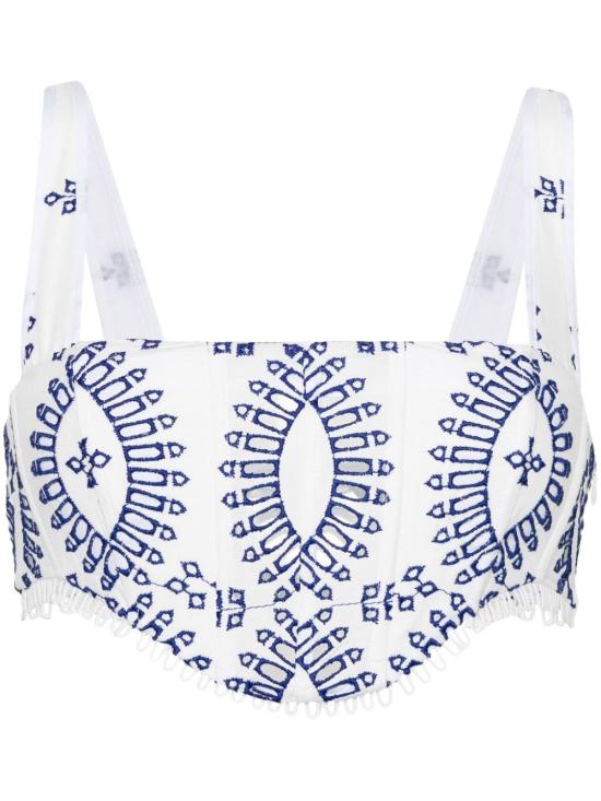  차로루이즈 민소매 티셔츠 243100 GUIKBLUE Blue