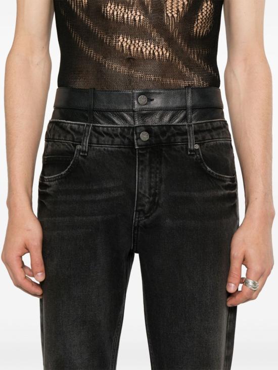  게스 데님 팬츠 M4GU45D57F0 GUAB Black - GUESS