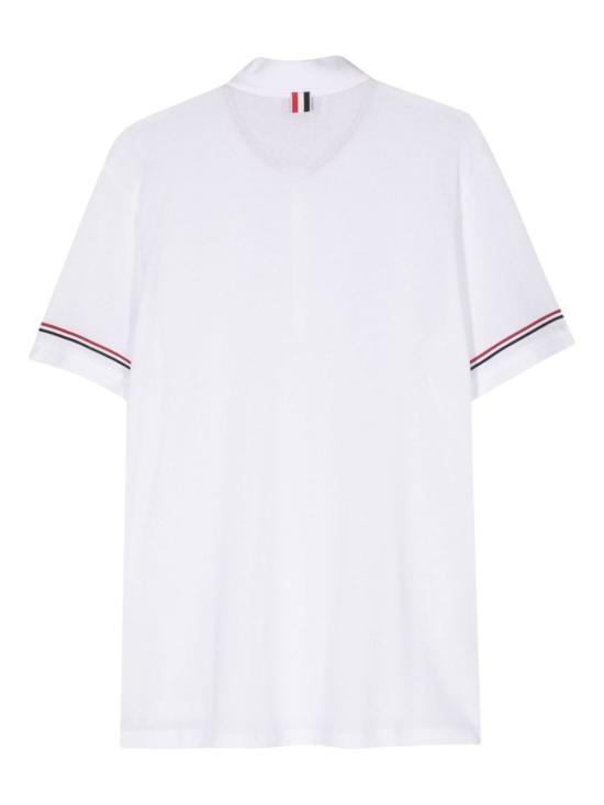  톰브라운 반팔 티셔츠 MJP193A J0129100 White - THOM BROWNE