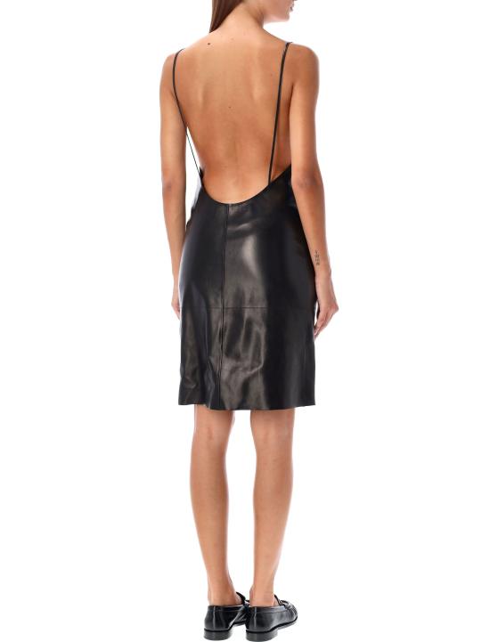 24FW 생로랑 숏 원피스 798731YCOJ2 1000 - SAINT LAURENT