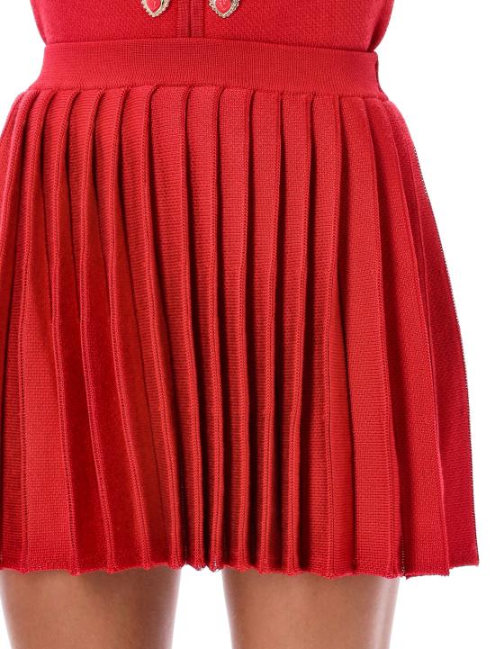 24FW 셀프 포트레이트 숏 스커트 AW24083SKR RED - SELF PORTRAIT