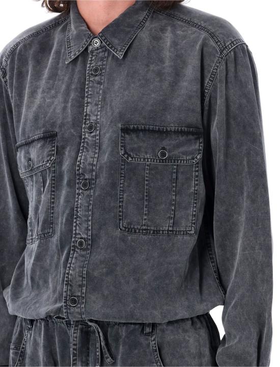 24FW 이자벨마랑 점프수트 CB0057HAB3H01H 02FK Nero - ISABEL MARANT