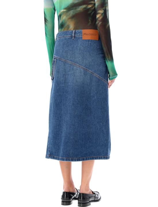24FW JW앤더슨 롱 스커트 DK0023PG1164 804 - JW ANDERSON