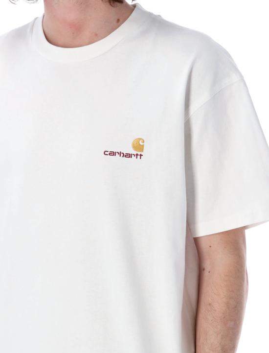 26SS 칼하트 WIP 반팔 티셔츠 I029956 02XX Bianco - CARHARTT WIP