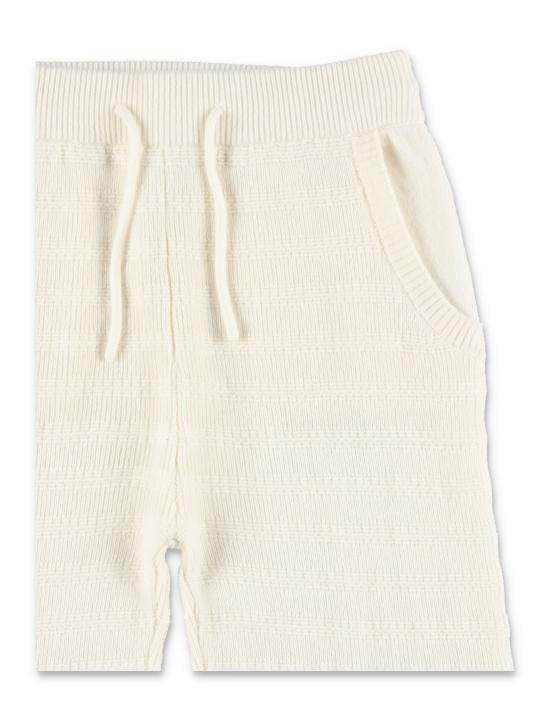 24FW [주니어] 봉쁘앙 스트레이트 팬츠 W04GPAK00020 BLANC LAIT - BONPOINT