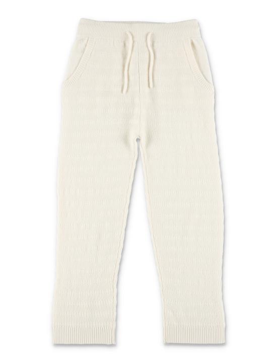 24FW [주니어] 봉쁘앙 스트레이트 팬츠 W04GPAK00020 BLANC LAIT