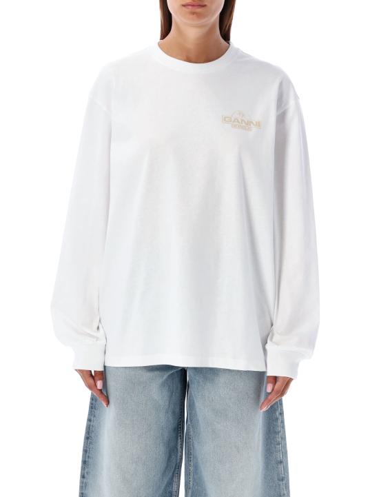 24FW 가니 의류 T39383649 151 Bianco