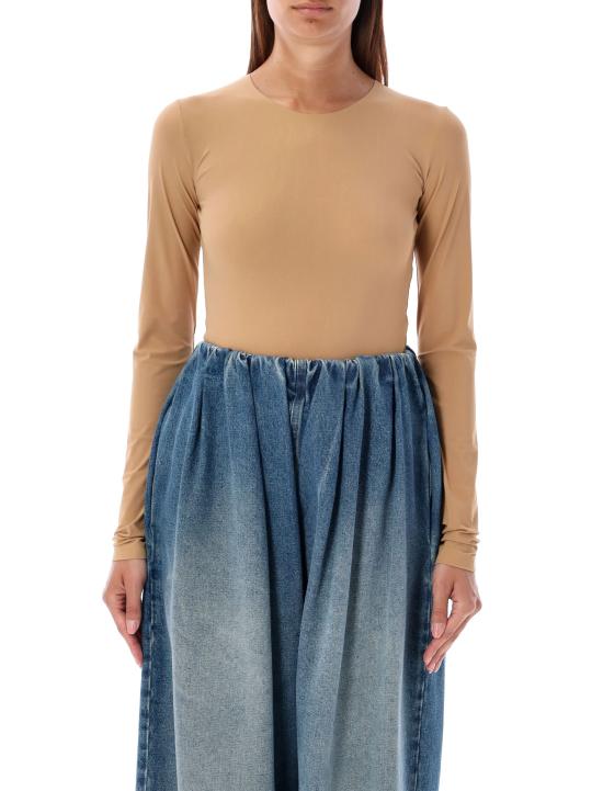 24FW MM6 메종마르지엘라 탑 S52NA0064S24625 128 Beige