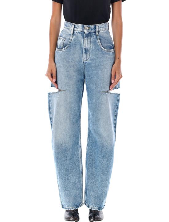26FW 마르지엘라 코인 슬래쉬 디테일 진 S51LA0051S30513 470 DENIM - MAISON MARGIELA