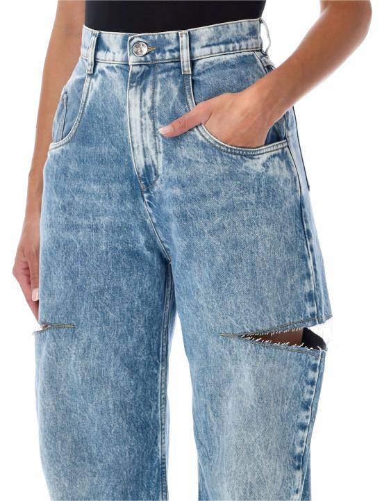26FW 마르지엘라 코인 슬래쉬 디테일 진 S51LA0051S30513 470 DENIM - MAISON MARGIELA