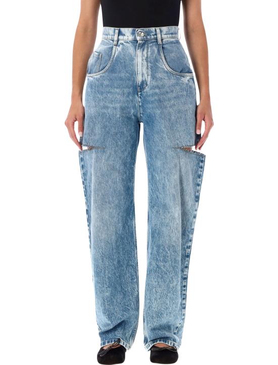 26FW 마르지엘라 코인 슬래쉬 디테일 진 S51LA0051S30513 470 DENIM
