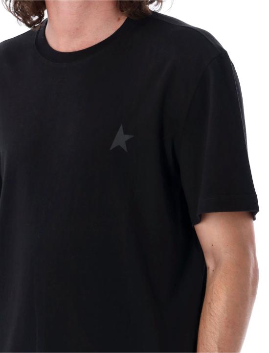 25SS 골든구스 반팔 티셔츠 GMP01220P000593 90100 Nero - GOLDEN GOOSE