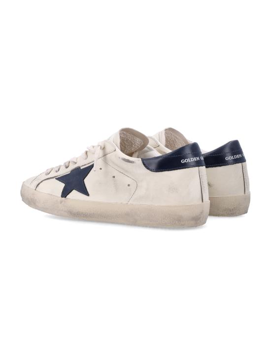 26SS 골든구스 슈퍼스타 스니커즈 GMF00101F004164 15430 BIEGE NIGHT BLUE - GOLDEN GOOSE