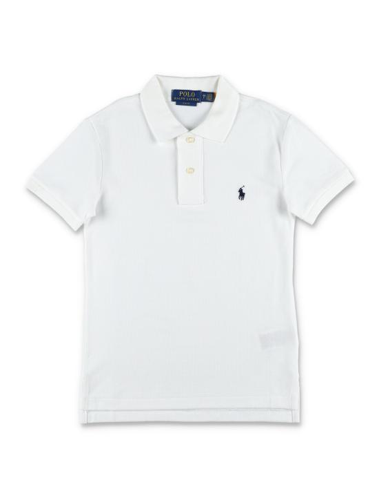 25FW [주니어] 폴로 랄프로렌 폴로 셔츠 547926 002 Bianco