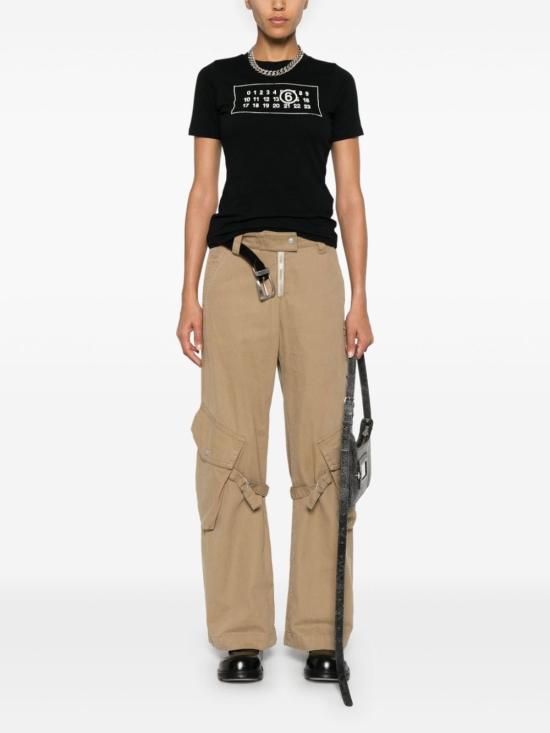 24FW MM6 메종마르지엘라 반팔 티셔츠 S52GC0323 S23588900 Black - MM6 MAISON MARGIELA