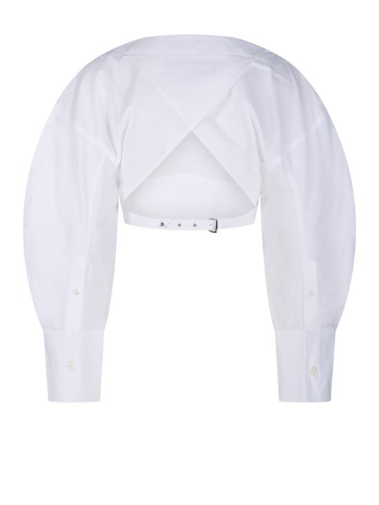24FW 자크뮈스 긴팔 티셔츠 24H243SH072 1520 100 WHITE - JACQUEMUS