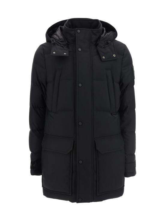 25FW 무스너클 벨리필드 자켓  M32MJ152 292 BLACK