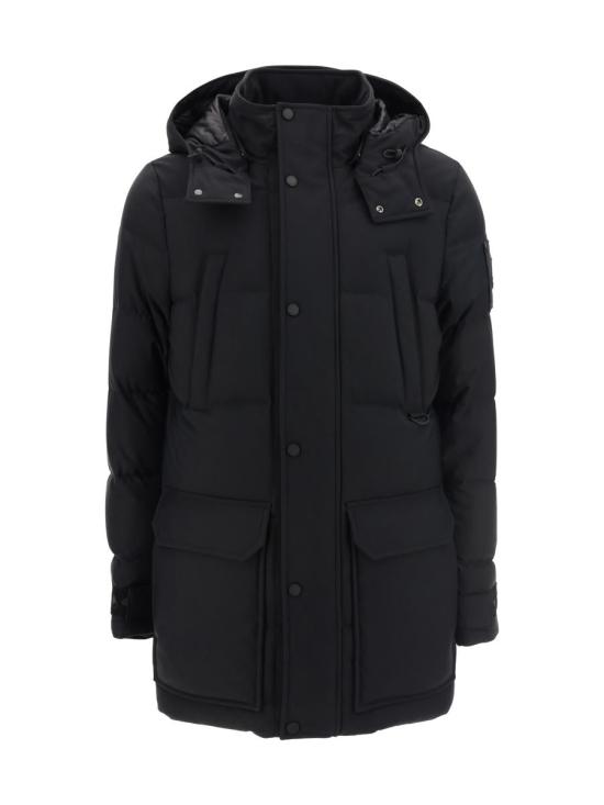 25FW 무스너클 벨리필드 자켓  M32MJ152 292 Black