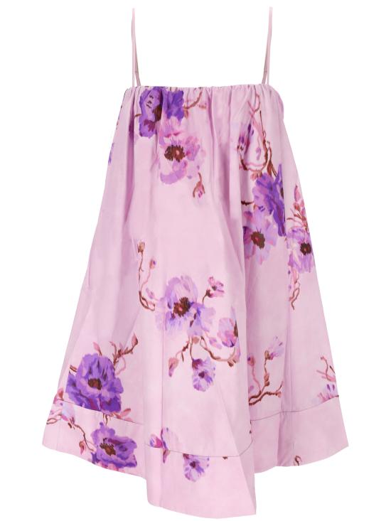 24FW 짐머만 숏 원피스 1393DSS246 PURPLE FLORAL
