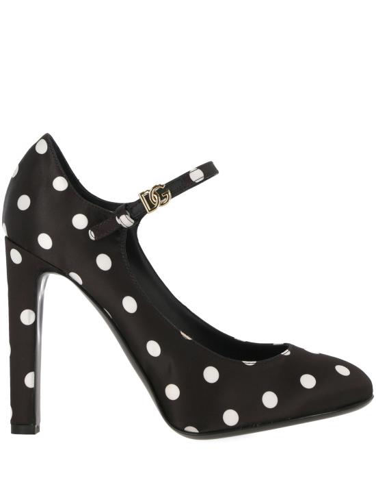 24FW 돌체앤가바나 드레스 슈즈 CD1869 AV885HN10W POIS PICC BCO F NERO