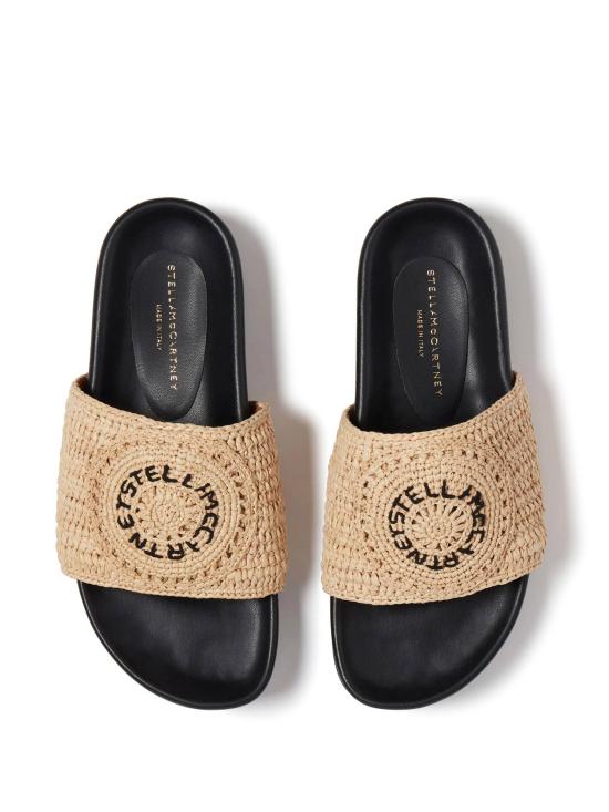 24FW 스텔라 맥카트니 뮬/슬리퍼 810387 AFACL08536 Natural black - STELLA MCCARTNEY