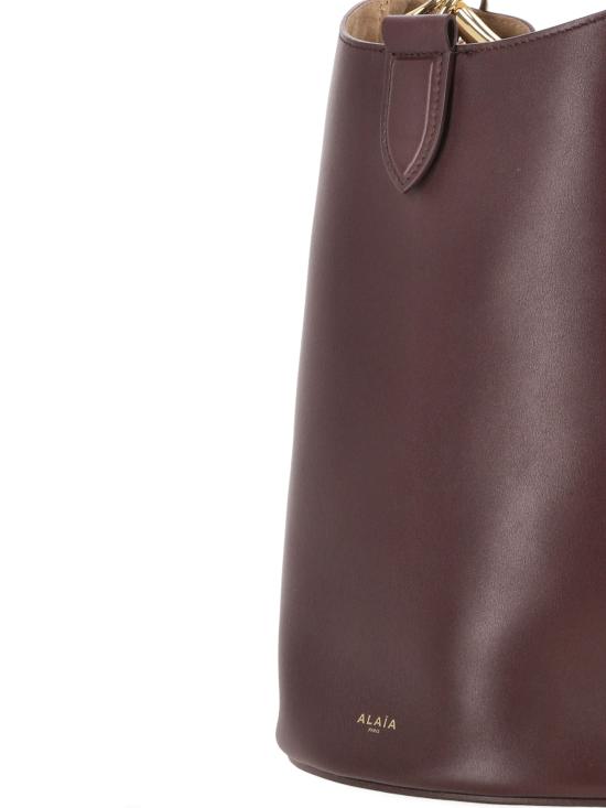 24FW 알라이아 토트백 AA1S02825CA515 719 Chocolat - ALAIA